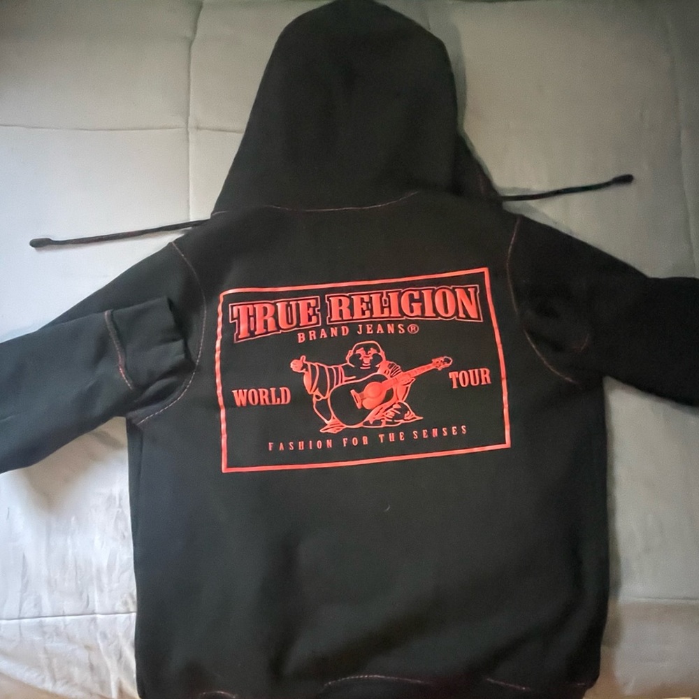 True Religion Zipup Size Medium (Used) |Dm for negotiations or questions| - Picture 2 of 4